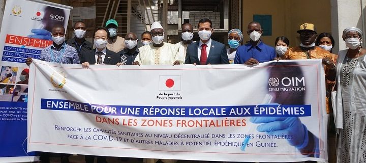 Guinée-Santé : Renforcent des capacités des districts sanitaires frontaliers grâce à un financement du  Japon