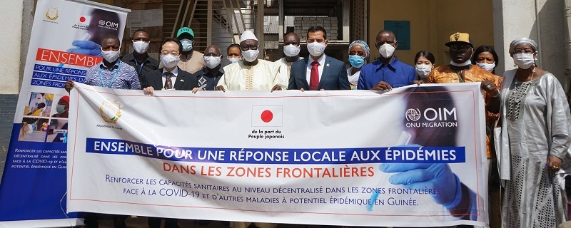 Guinée-Santé : Renforcent des capacités des districts sanitaires frontaliers grâce à un financement du  Japon