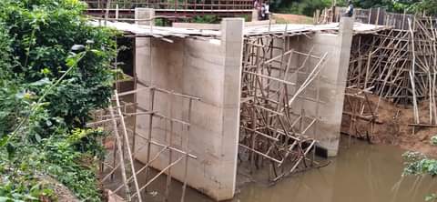 Mamou-Dounet: Les travaux de construction du nouveau pont de Bassambayah arrêtés par manque de moyens