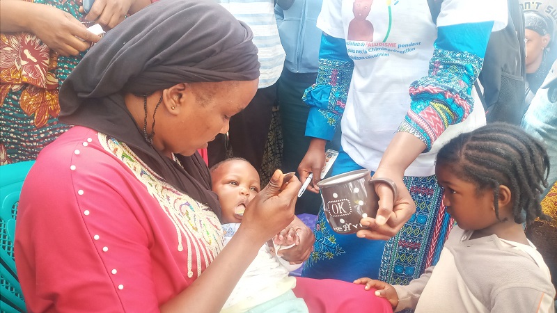 Labé-Santé : Lancement de la  campagne de chimio prévention du paludisme saisonnier chez les enfants