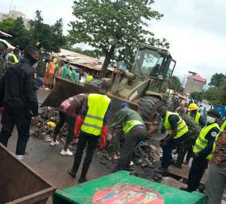 Guinée-Assainissement : Début de l’action gouvernementale contre l’insalubrité dans la capitale