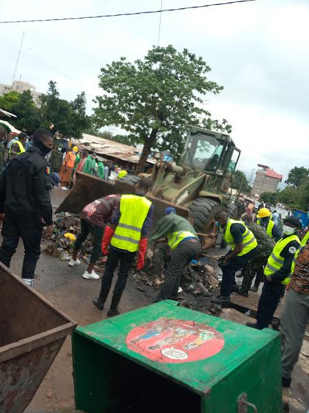 Guinée-Assainissement : Début de l’action gouvernementale contre l’insalubrité dans la capitale