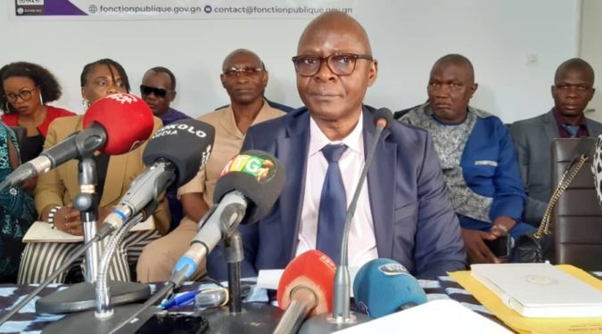 Guinée : Le Ministre De La Fonction Publique Fait Le Point De Réformes Engagées