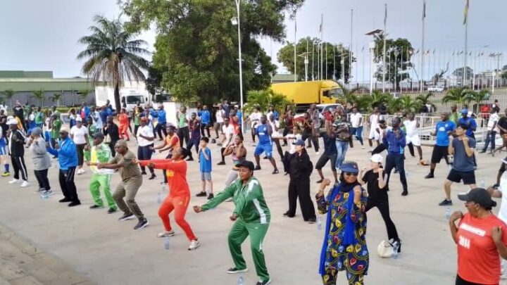 Conakry :   Une journée sportive pour les membres du CNT