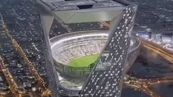 L’Arabie saoudite dévoile le « Sky Stadium », suspendu à 350 mètres du sol pour le Mondial 2034